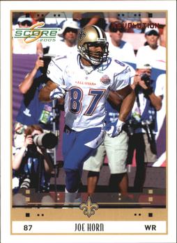 2005 Score - Revolution #307 Joe Horn Front