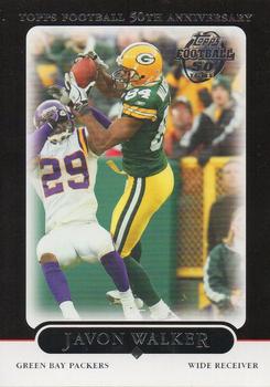 2005 Topps - Black #19 Javon Walker Front