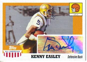 2005 Topps All American - Autographs #A-KE Kenny Easley Front