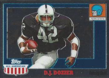 2005 Topps All American - Chrome #69 D.J. Dozier Front