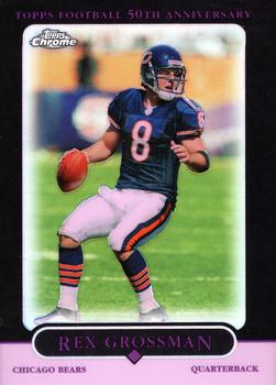 2005 Topps Chrome - Black Refractors #107 Rex Grossman Front