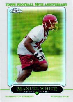 2005 Topps Chrome - Refractors #265 Manuel White Front