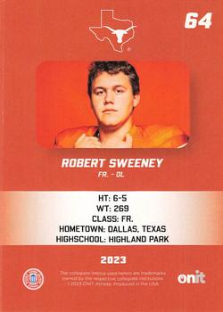 2023 ONIT Athlete Texas Longhorns #NNO Robert Sweeney Back