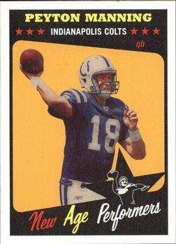 2005 Topps Heritage - New Age Performers #NAP1 Peyton Manning Front