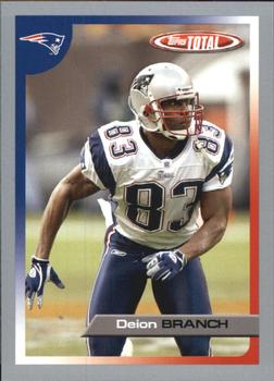 2005 Topps Total - Silver #198 Deion Branch Front