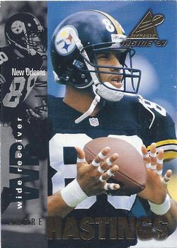 1997 Pinnacle Inside #51 Andre Hastings Front