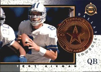 1997 Pinnacle Mint #5 Troy Aikman Front