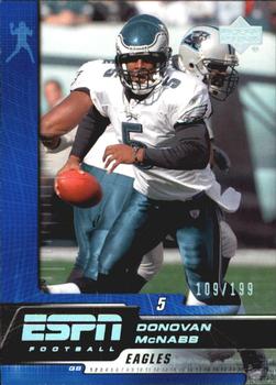 2005 Upper Deck ESPN - Holofoil #74 Donovan McNabb Front