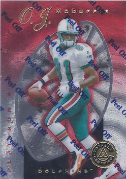 1997 Pinnacle Totally Certified #96 O.J. McDuffie Front