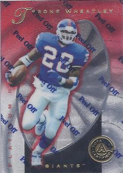 1997 Pinnacle Totally Certified #119 Tyrone Wheatley Front