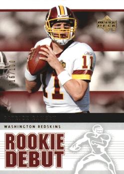 2005 Upper Deck Rookie Debut - Gold SN100 #99 Patrick Ramsey Front