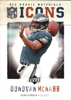 2005 Upper Deck Rookie Materials - Icons #IC-4 Donovan McNabb Front