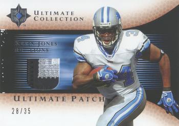 2005 Upper Deck Ultimate Collection - Game Jersey Patches Gold #GJP-KJ Kevin Jones Front