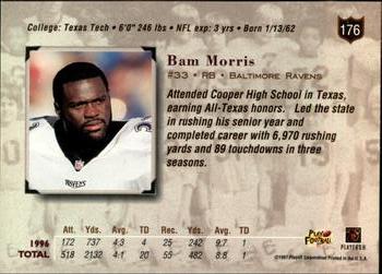 1997 Playoff Absolute Beginnings #176 Bam Morris Back