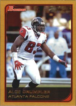 2006 Bowman - Gold #21 Alge Crumpler Front