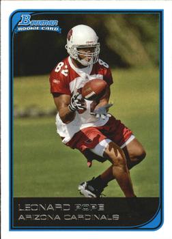 2006 Bowman - White #121 Leonard Pope Front