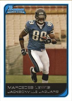 2006 Bowman - White #152 Marcedes Lewis Front