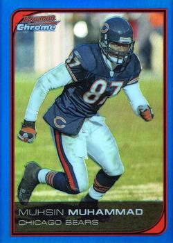 2006 Bowman Chrome - Blue Refractors #113 Muhsin Muhammad Front