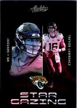 2023 Panini Absolute - Star Gazing #SG-6 Trevor Lawrence Front
