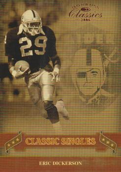 2006 Donruss Classics - Classic Singles Bronze #CS-4 Eric Dickerson Front