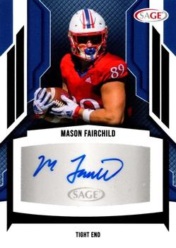 2024 SAGE HIT - Autographs Black #A-MF Mason Fairchild Front