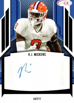 2024 SAGE HIT - Autographs Black #A-RJM R.J. Mickens Front