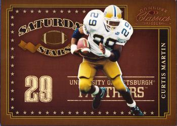 2006 Donruss Classics - Saturday Stars Bronze #SS-20 Curtis Martin Front