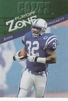 1997 Playoff Zone #76 Zack Crockett Front