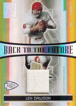 2006 Donruss Elite - Back to the Future Jerseys #BTF-5 Len Dawson / Trent Green Front