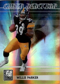 2006 Donruss Elite - Chain Reaction Gold #CR-22 Willie Parker Front