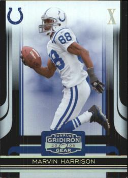 2006 Donruss Gridiron Gear - Gold Holofoil X's #45 Marvin Harrison Front