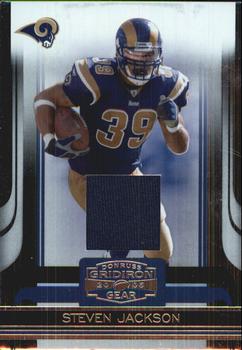 2006 Donruss Gridiron Gear - Jerseys #94 Steven Jackson Front