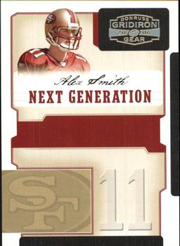 2006 Donruss Gridiron Gear - Next Generation HoloGold #NG-1 Alex Smith Front