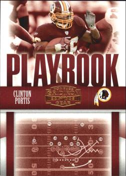 2006 Donruss Gridiron Gear - Playbook Gold #PB-18 Clinton Portis Front