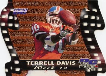 1997 Pro Line DC III #79 Terrell Davis Front