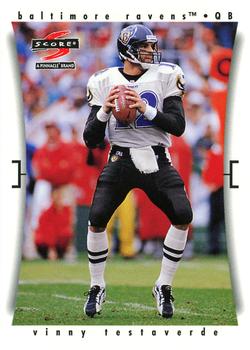 1997 Score #24 Vinny Testaverde Front