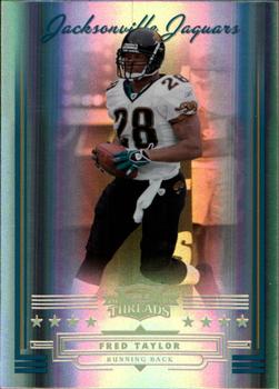 2006 Donruss Threads - Gold Holofoil #18 Fred Taylor Front