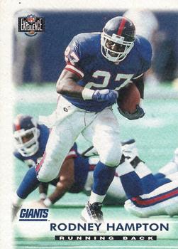 1997 Score Board NFL Experience #75 Rodney Hampton Front