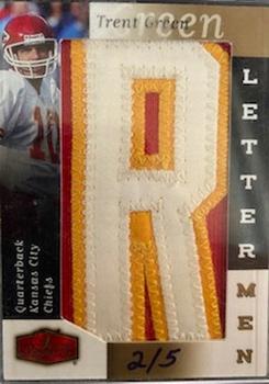 2006 Flair Showcase - Lettermen #LM-TG Trent Green Front