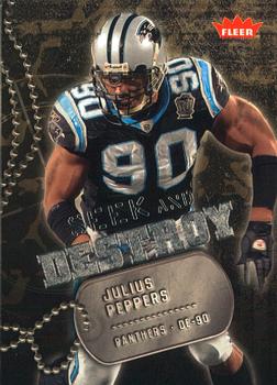 2006 Fleer - Seek and Destroy #SD-JP Julius Peppers Front