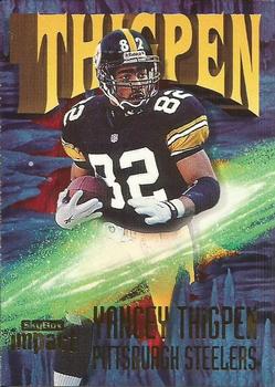 1997 SkyBox Impact #185 Yancey Thigpen Front