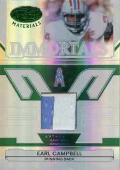 2006 Leaf Certified Materials - Mirror Emerald Materials #235 Earl Campbell Front