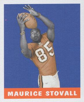 2006 Leaf Rookies & Stars - 1948 Leaf Blue #20 Maurice Stovall Front