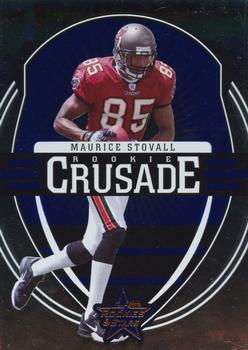 2006 Leaf Rookies & Stars - Rookie Crusade Blue #RC-26 Maurice Stovall Front