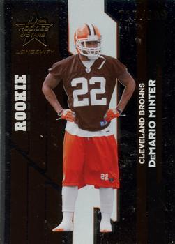 2006 Leaf Rookies & Stars Longevity #171 DeMario Minter Front