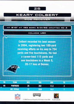 2006 Playoff Absolute Memorabilia - Retail #25 Keary Colbert Back