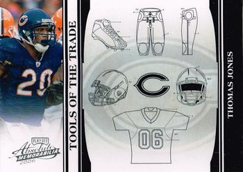 2006 Playoff Absolute Memorabilia - Tools of the Trade Black #TOT-134 Thomas Jones Front