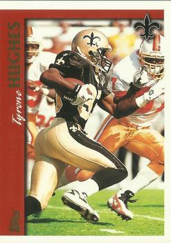 1997 Topps #340 Tyrone Hughes Front