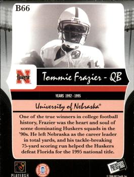 2006 Press Pass Legends - Bronze #B66 Tommie Frazier Back