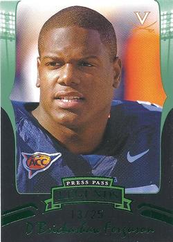 2006 Press Pass Legends - Emerald #E52 D'Brickashaw Ferguson Front